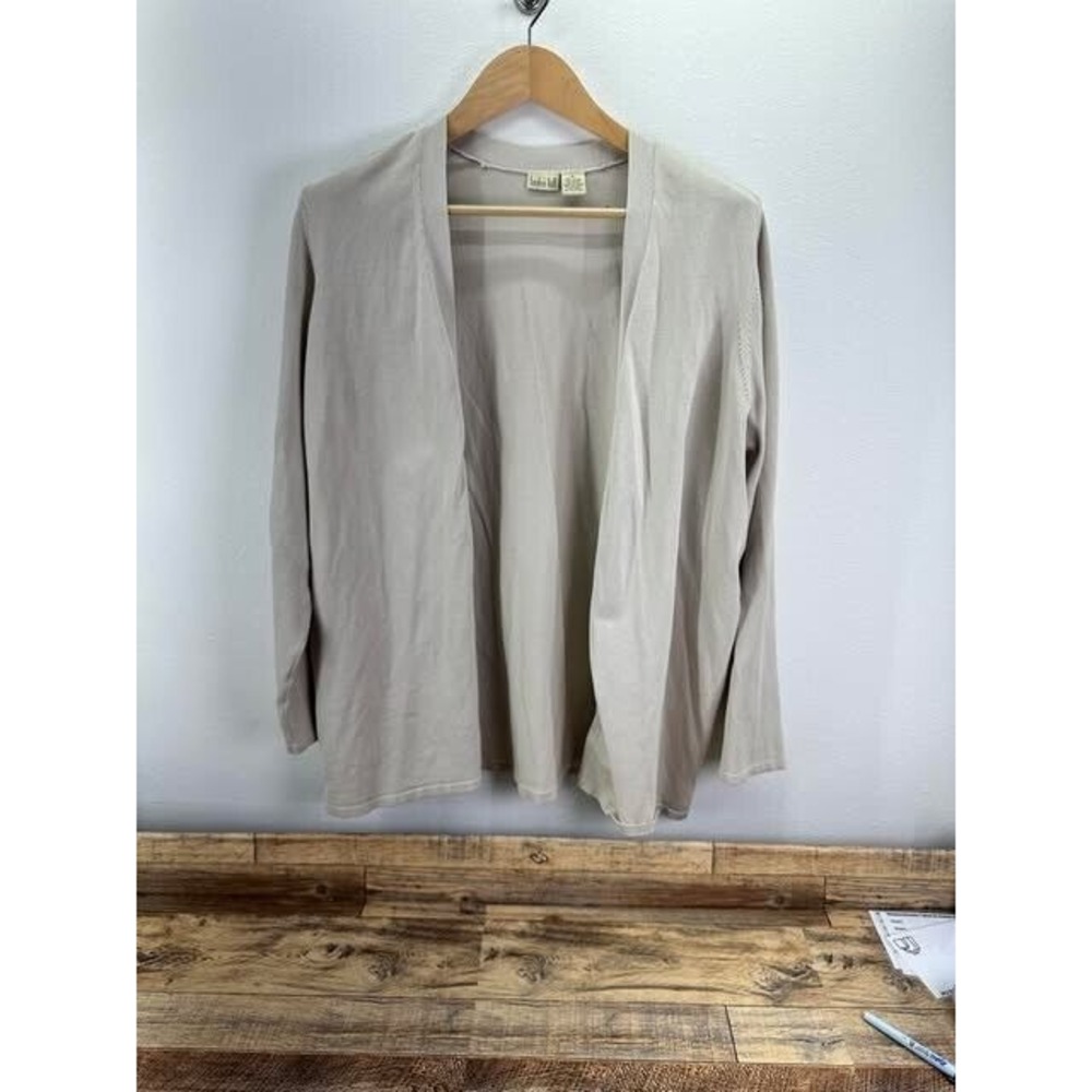 Linden Hill Open Cardigan Tan Beige Size XL